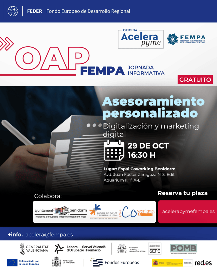 Asesoramiento personalizado en digitalización y marketing digital 